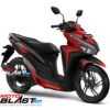 Decal stiker Vario 125/150 Esp BLACK SPLASH RED